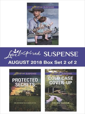 cover image of Harlequin Love Inspired Suspense August 2018--Box Set 2 of 2